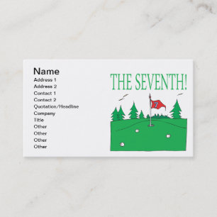 7th Hole Business Card