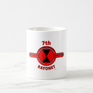 7TH INFANTRY DIVISION "BAYONET DIVISION" COFFEE MUG