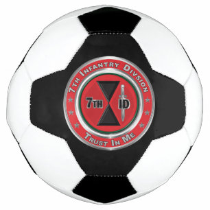 7th Infantry Division LOWER PRICE Soccer Ball