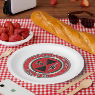 7th Infantry Division  Paper Plate