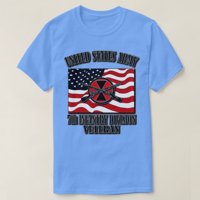7th Infantry Division Veteran 1 T-Shirt (Design Front)