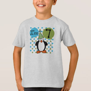 7th Penguin Birthday T-Shirt