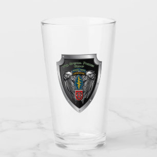 7th Special Forces Group (Airborne) Shield Glass