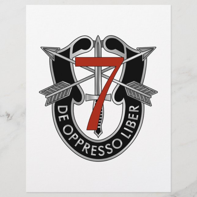 7th Special Forces Group Crest (Front)