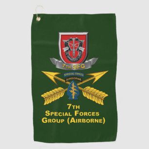 7th Special Forces Group Golf Towel
