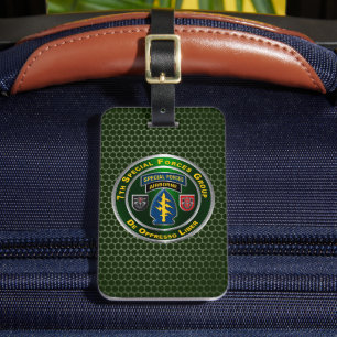 7th Special Forces Group Luggage Tag