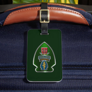 7th Special Forces Group Luggage Tag