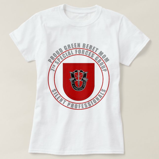 7th Special Forces Group Mum T-Shirt (Design Front)
