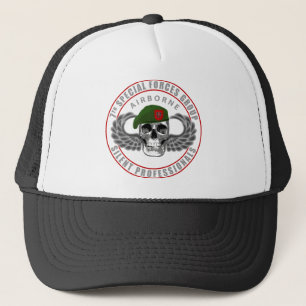 7th Special Forces Group - Skull Trucker Hat