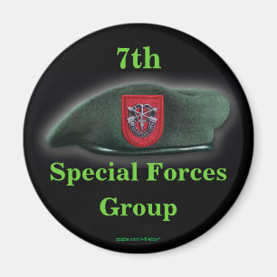 7th special forces veterans vets iraq magnet