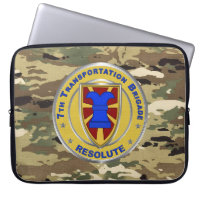 7th Transportation Brigade Laptop Sleeve