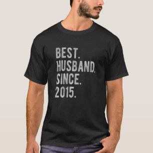 7th Wedding Aniversary For Him  Best Husband Since T-Shirt
