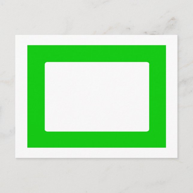 7X5 Card with Round Inside Conors Transp Green (Front)