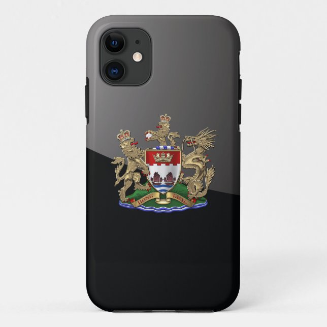 [800] Hong Kong - 1959-1997 Coat of Arms Case-Mate iPhone Case (Back)