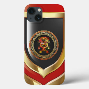 [800] Red and Yellow Dragons iPhone 13 Case