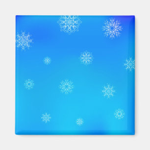 8024Snow Flake Pattern Magnet