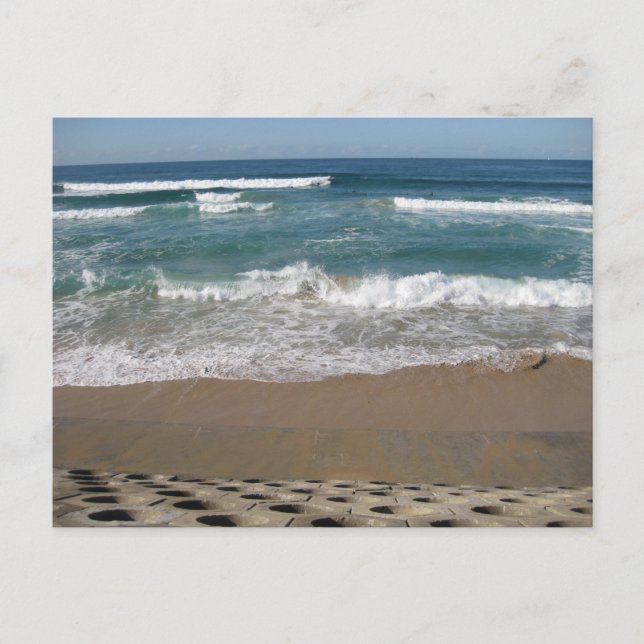 #8025 Beach  Postcard (Front)