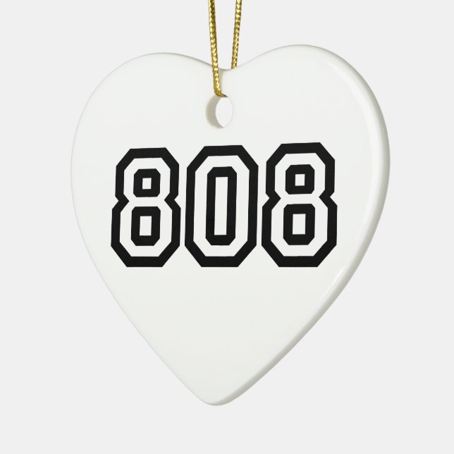 808 CERAMIC TREE DECORATION (Left)