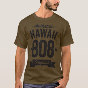 808 Hawaii Area Code Authentic TShirt 4