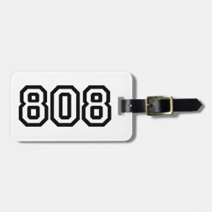 808 LUGGAGE TAG