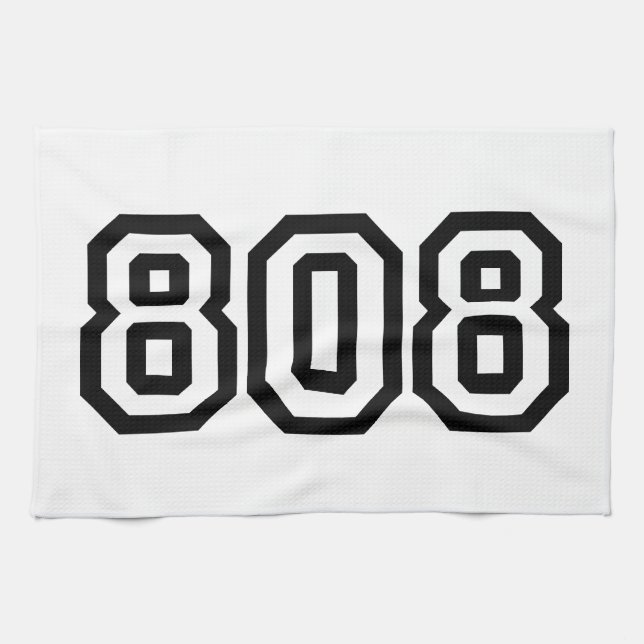 808 TEA TOWEL (Horizontal)