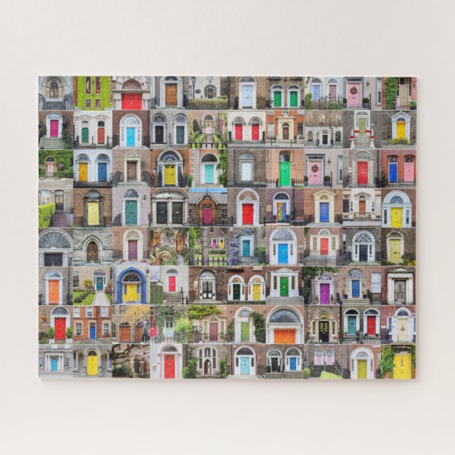 80 Doors of Ireland Jigsaw Puzzle (Horizontal)