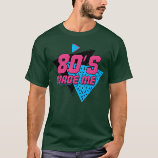 80 s Kid 80 s Made Me Vintage Old School Style vin T-Shirt