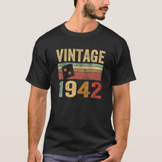 80 Year Old Gifts Vintage 1942 Limited Edition 80T T-Shirt