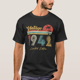 80 Year Old Vintage 1942 Limited Edition 80th T-Shirt