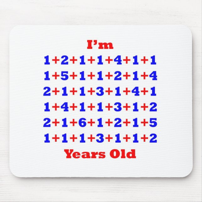 80 Years old! Mouse Pad (Front)