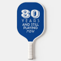 80 Years Still Playing Custom Age Name Text Colour