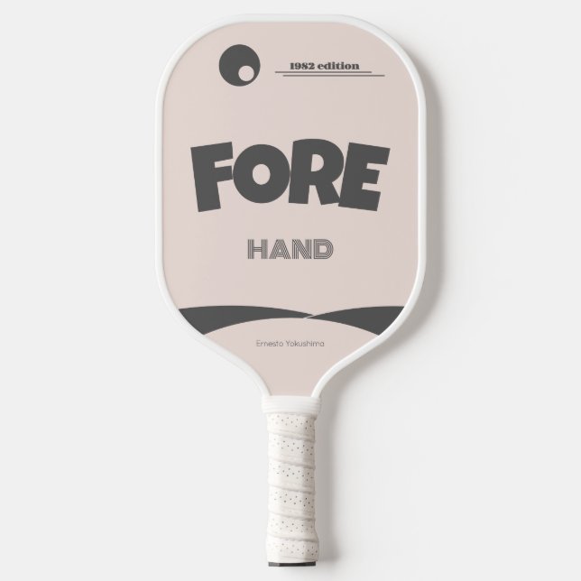 80ies Pickleball Paddle (Front)