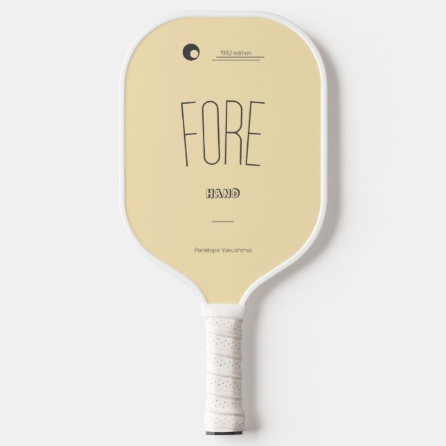 80ies Pickleball Paddle (Front)