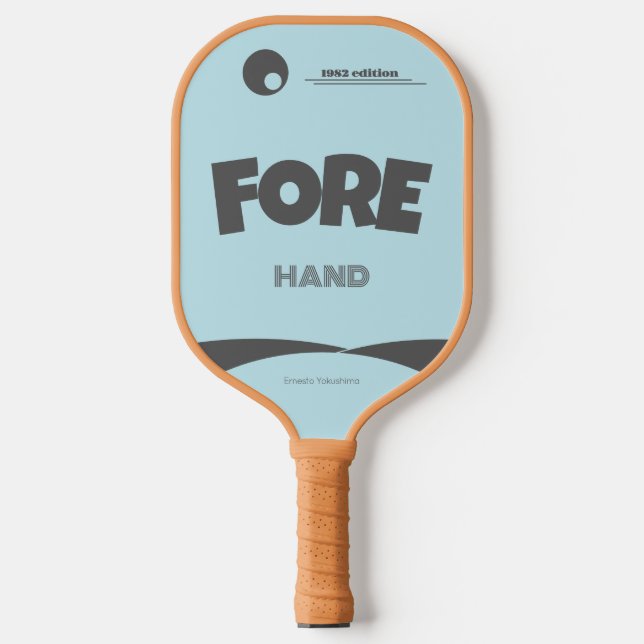 80ies Pickleball Paddle (Front)