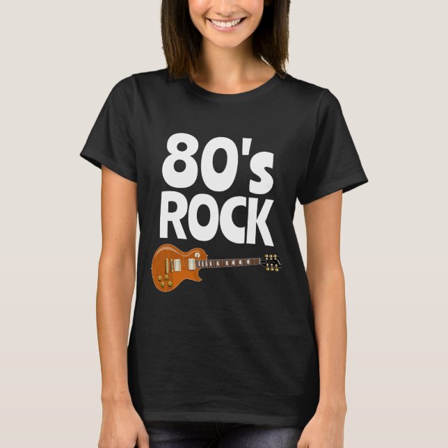 80s 1980s ROCK vintage T-SHIRTS TEES (Front)