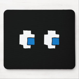 80s 8 Bit Gaming Lovers Gamer Family Matching Mouse Pad