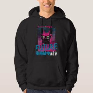 80s 90s Aesthetic Vaporwave Futurism Otaku Synthwa Hoodie