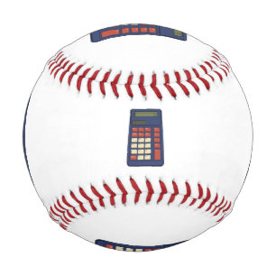 80's 90's Calculator Math School Nostalgia Baseball