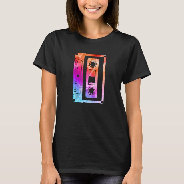 80s 90s Mixtape Cassette Tape Music Retro Party 1 T-Shirt (Front)