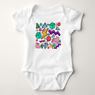 80s Aesthetic Vintage Retro Baby Bodysuit