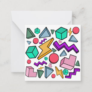 80s Aesthetic Vintage Retro Card
