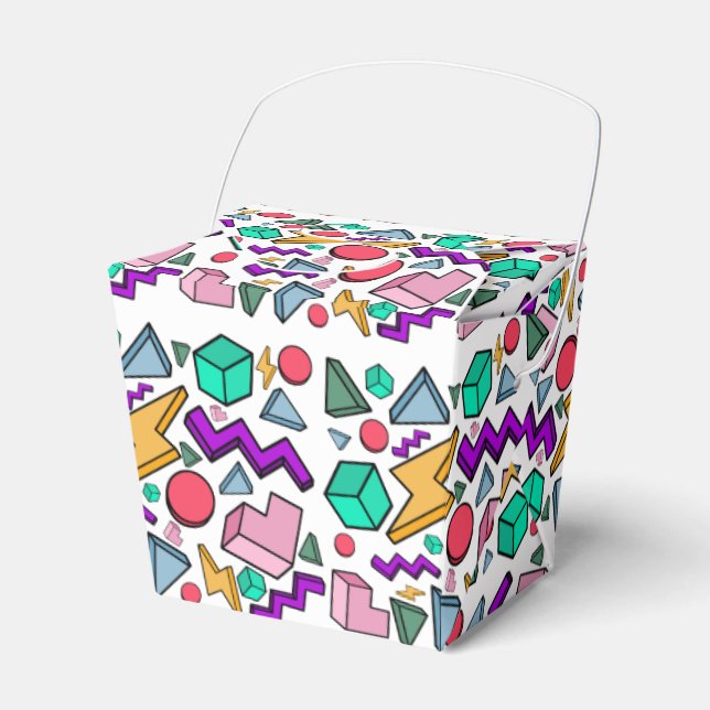 80s Aesthetic Vintage Retro Favour Box (Front Side)