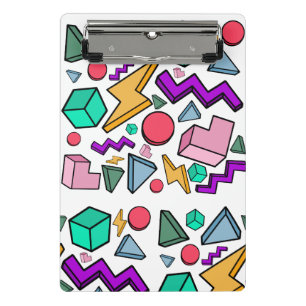 80s Aesthetic Vintage Retro Mini Clipboard