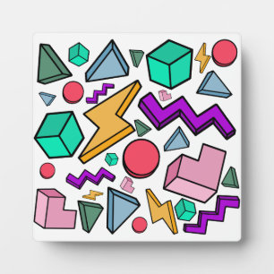 80s Aesthetic Vintage Retro Plaque