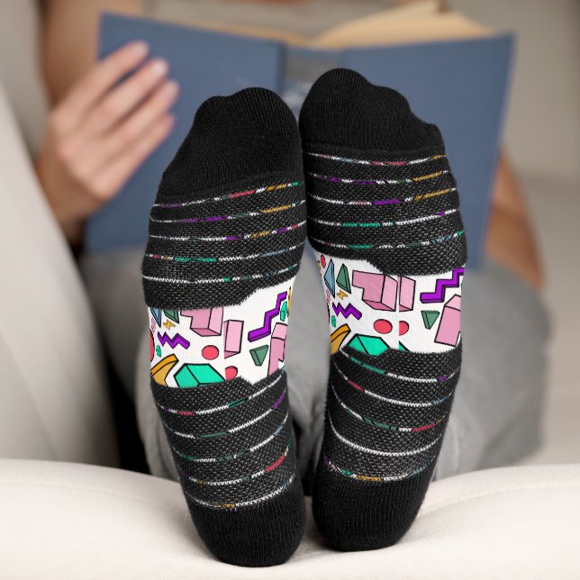 80s Aesthetic Vintage Retro Socks (Bottom)