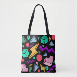 80s Aesthetic Vintage Retro Tote Bag