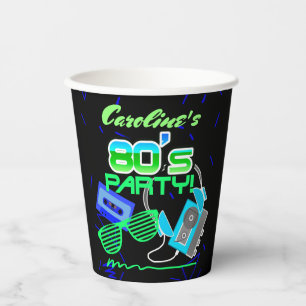 80s Cassette Tape Party Paper Cup