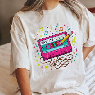 80S Cassette Tape Retro Music Tri-Blend Shirt