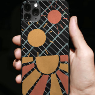 80s Colourful Retro Sunset Stylish aesthetic Case-Mate iPhone Case