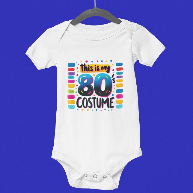 80's Costume Baby Bodysuit (Creator Uploaded)